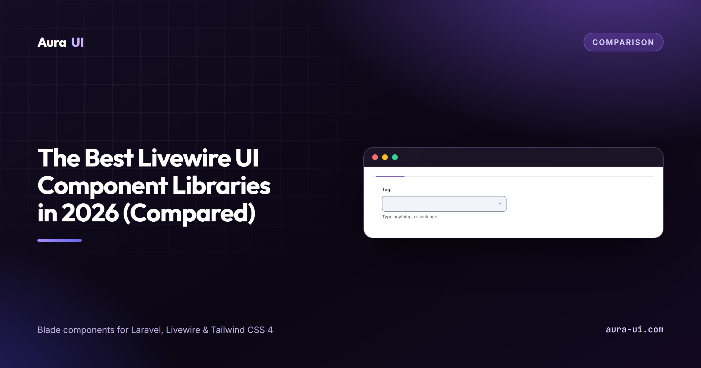 The Best Livewire UI Component Libraries in 2026 (Compared)