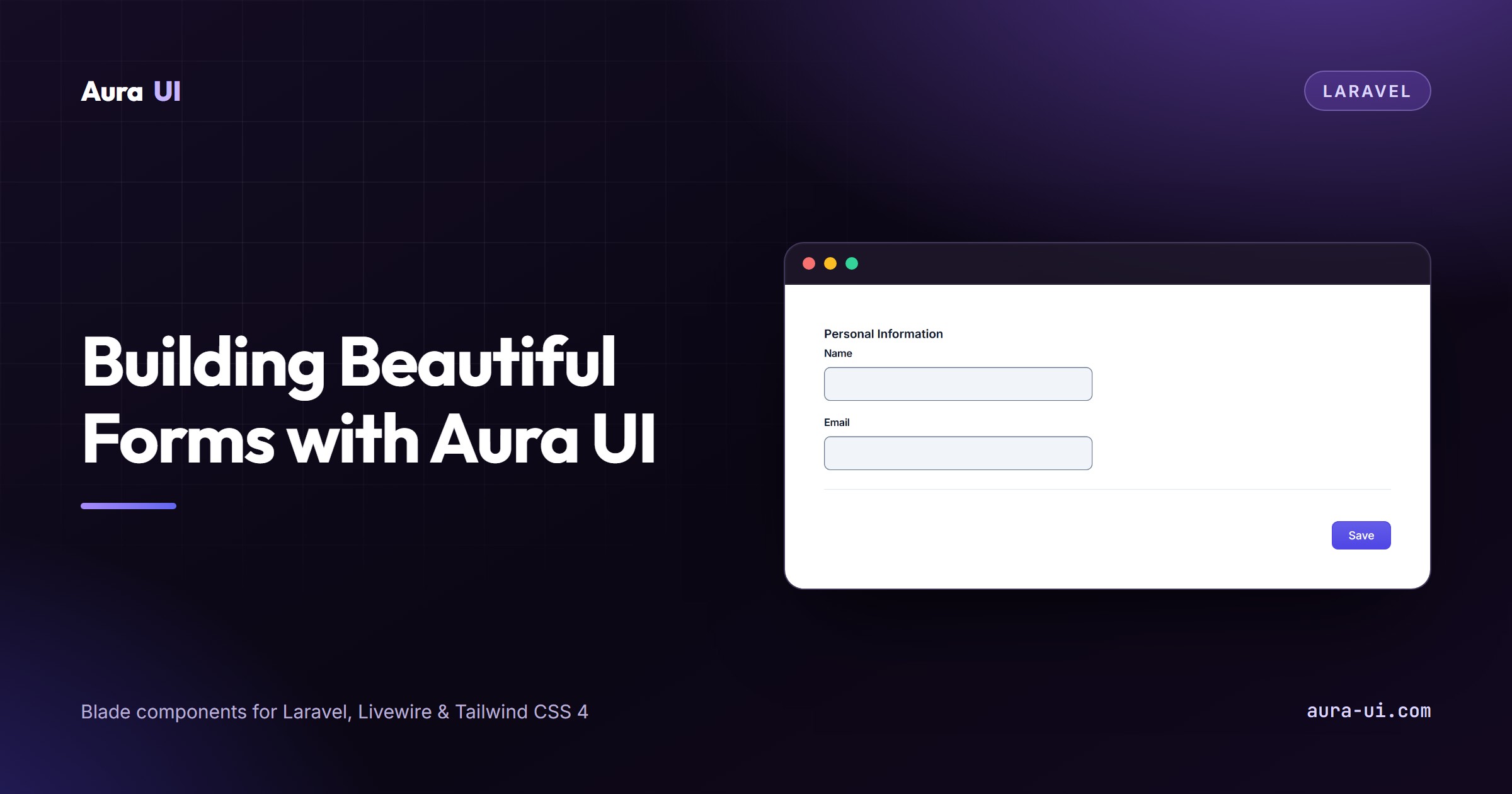 Building Beautiful Forms with Aura UI